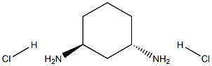(1S,3S)-cyclohexane-1,3-diamine dihydrochloride,860296-82-8,结构式