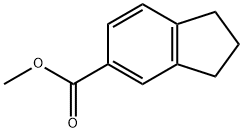 1H-INDENE-5-CARBOXYLIC ACID, 2,3-DIHYDRO-, METHYL ESTER Structure