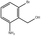(2-アミノ-6-ブロモフェニル)メタノール 化学構造式