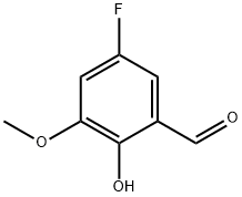 5-fluoro-2-hydroxy-3-methoxybenzaldehyde Structure