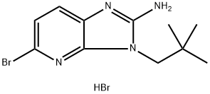 862507-89-9 5-bromo-3-neopentyl-3H-imidazo[4,5-b]pyridin-2-amine hydrobromide
