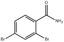 2,4-二溴苯甲酰胺,874522-46-0,结构式