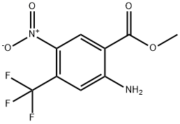 methyl 2-amino-5-nitro-4-(trifluoromethyl)benzoate Structure