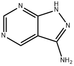 1H-Pyrazolo[3,4-d]pyrimidin-3-amine Structure