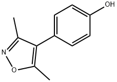 4-(二甲基-1,2-噁唑-4-基)苯酚,875628-75-4,结构式