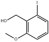 2-iodo-6-methoxyBenzenemethanol,877265-22-0,结构式