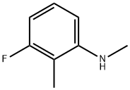 (3-Fluoro-2-methyl-phenyl)-methyl-amine 结构式