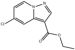 Ethyl 5-chloropyrazolo[1,5-a]pyridine-3-carboxylate 化学構造式