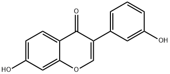 7-羟基-3-(3-羟基苯基)-4H-1-苯并吡喃-4-酮,89019-85-2,结构式