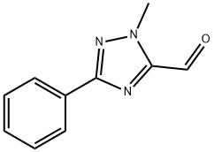 2-methyl-5-phenyl-1,2,4-triazole-3-carbaldehyde Struktur