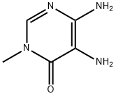 5,6-Diamino-3-methylpyrimidin-4(3H)-one Structure