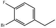 2-Bromo-4-ethyl-1-fluorobenzene Struktur