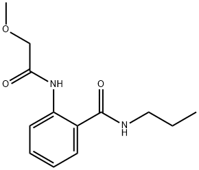 2-[(methoxyacetyl)amino]-N-propylbenzamide,892672-64-9,结构式