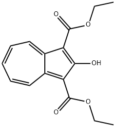 2-羟基-1,3-二酯基薁,897-41-6,结构式