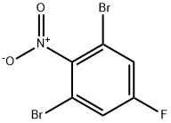 1,3-Dibromo-5-fluoro-2-nitrobenzene Structure