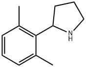 2-(2,6-DIMETHYL-PHENYL)-PYRROLIDINE,899365-72-1,结构式