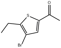 1-(4-Bromo-5-ethylthiophen-2-yl)ethanone Structure