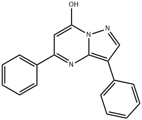 3,5-diphenylpyrazolo[1,5-a]pyrimidin-7-ol Structure