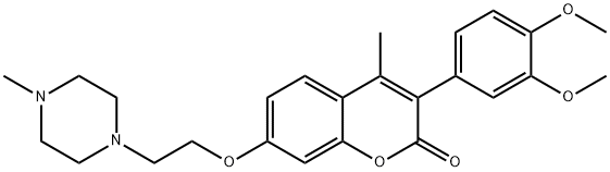 903851-63-8 3-(3,4-dimethoxyphenyl)-4-methyl-7-[2-(4-methylpiperazin-1-yl)ethoxy]-2H-chromen-2-one