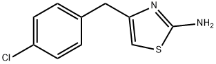 4-(4-氯苄基)噻唑-2-胺, 90797-72-1, 结构式