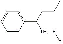 (1-Phenylbutyl)amine hydrochloride Structure