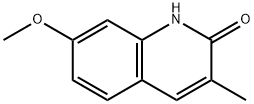 7-methoxy-3-methylquinolin-2(1H)-one Struktur