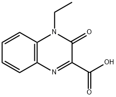 4-乙基-3-氧代-3,4-二氢喹喔啉-2-羧酸, 92016-68-7, 结构式