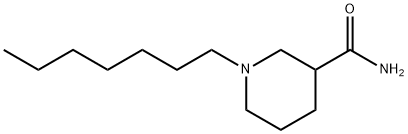 1-HEPTYLNIPECOTAMIDE 结构式