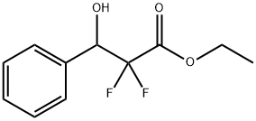 2,2-二氟-3-羟基-3-苯基丙酸乙酯,92207-60-8,结构式
