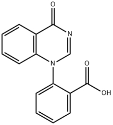 2-(4-Oxoquinazolin-1(4H)-yl)benzoic acid 结构式