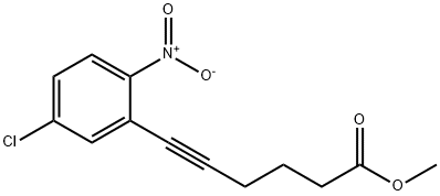 927962-39-8 甲基 6-(5-氯-2-硝基苯基)己-5-炔酯