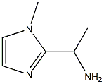 1-(1-甲基-1H-咪唑-2-基)乙烷-1-胺, 927986-24-1, 结构式