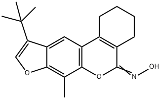 (5E)-10-tert-butyl-N-hydroxy-7-methyl-1,2,3,4-tetrahydro-5H-benzo[c]furo[3,2-g]chromen-5-imine|