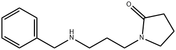 1-(3-(benzylamino)propyl)pyrrolidin-2-one 结构式