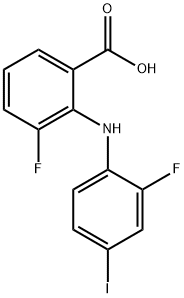 3,4-Difluoro-2-((4-iodo-2-methylphenyl)amino)benzoic acid|