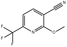 2-甲氧基-6-(三氟甲基)吡啶-3-甲腈,935519-13-4,结构式