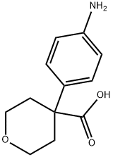 4 -(4-氨基 -苯基)-四氢-吡喃-4-羧酸,937651-78-0,结构式