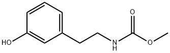 Methyl 3-hydroxyphenethylcarbamate Struktur