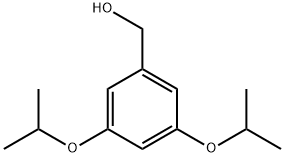 (3,5-二异丙氧基苯基)甲醇 结构式