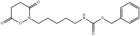 benzyl 5-(3,6-dioxomorpholino)pentylcarbamate Structure