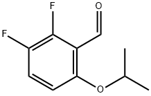2,3-二氟-6-异丙氧基苯甲醛,949026-89-5,结构式