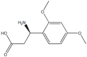 (3R)-3-아미노-3-(2,4-다이메톡시페닐)프로판산