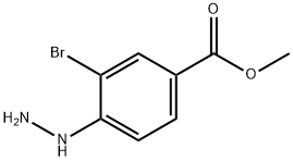 952285-49-3 3-Bromo-4-hydrazino-benzoic acid methyl ester