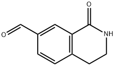 1-氧代-1,2,3,4-四氢异喹啉-7-甲醛, 952587-40-5, 结构式