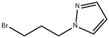 1-(3-Bromopropyl)pyrazole Structure