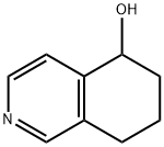 5-hydroxy-5,6,7,8-tetrahydroisoquinoline Struktur