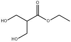 ethyl 3-hydroxy-2-(hydroxymethyl)propanoate 化学構造式