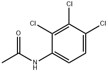 2′,3′,4′-トリクロロアセトアニリド 化学構造式