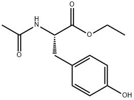 N-ACETYL-D-TYROSINE ETHYL ESTER,30697-69-9,结构式