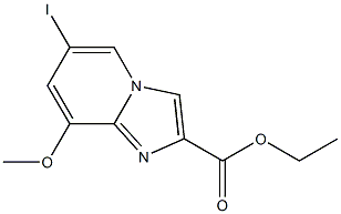 6-Iodo-8-methoxy-imidazo[1,2-a]pyridine-2-carboxylic acid ethyl ester